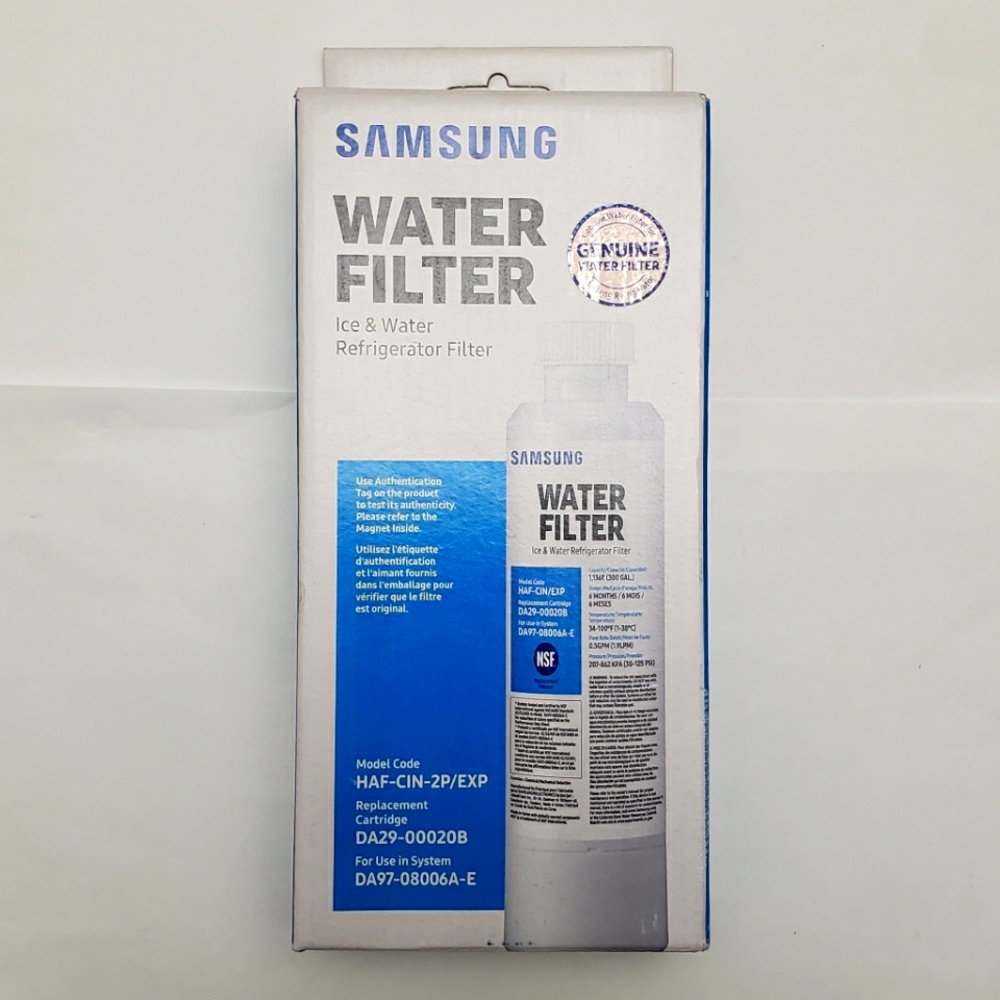 Samsung Ice & Water Refrigerator 2 Filters HAF-CIN/EXP DA29-00020B